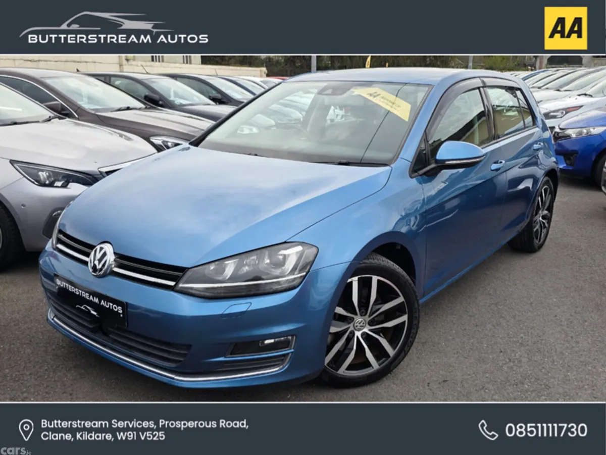 Volkswagen Golf Hatchback, Petrol, 2013, Blue