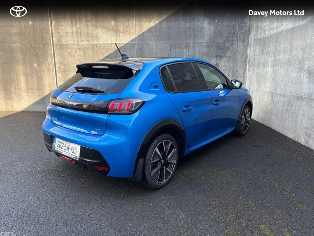 Peugeot 208 Hatchback, Electric, 2020, Blue