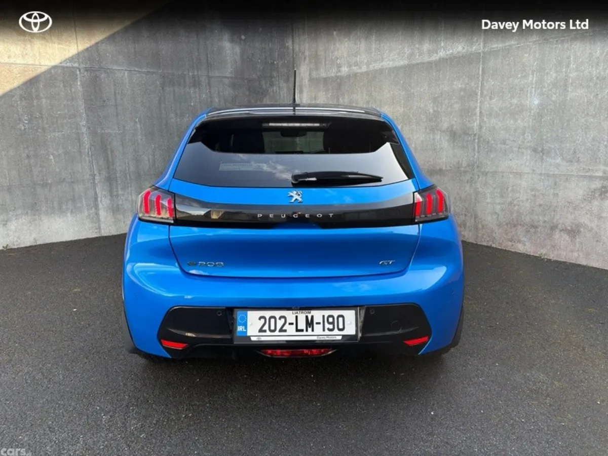 Peugeot 208 Hatchback, Electric, 2020, Blue