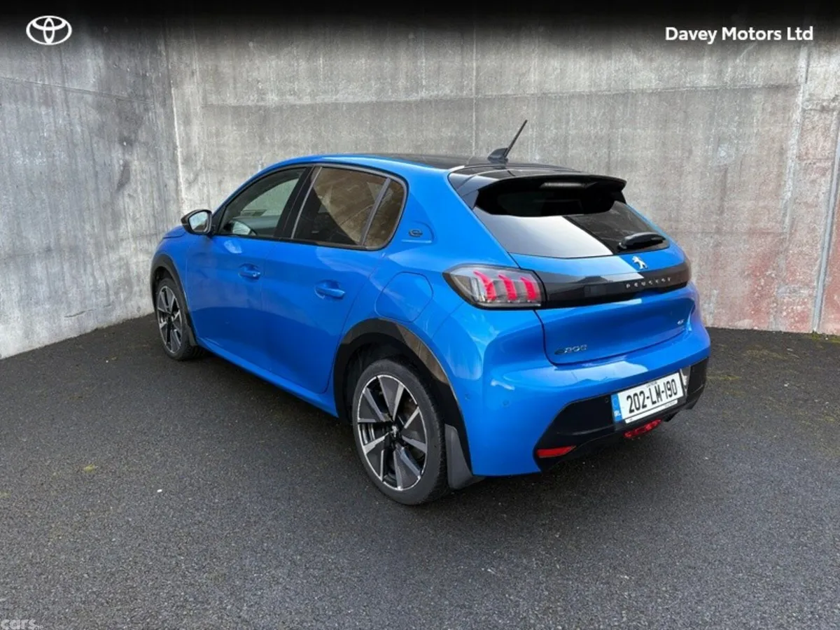 Peugeot 208 Hatchback, Electric, 2020, Blue