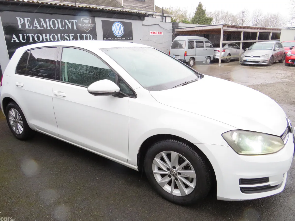 Volkswagen Golf Hatchback, Petrol, 2014, White