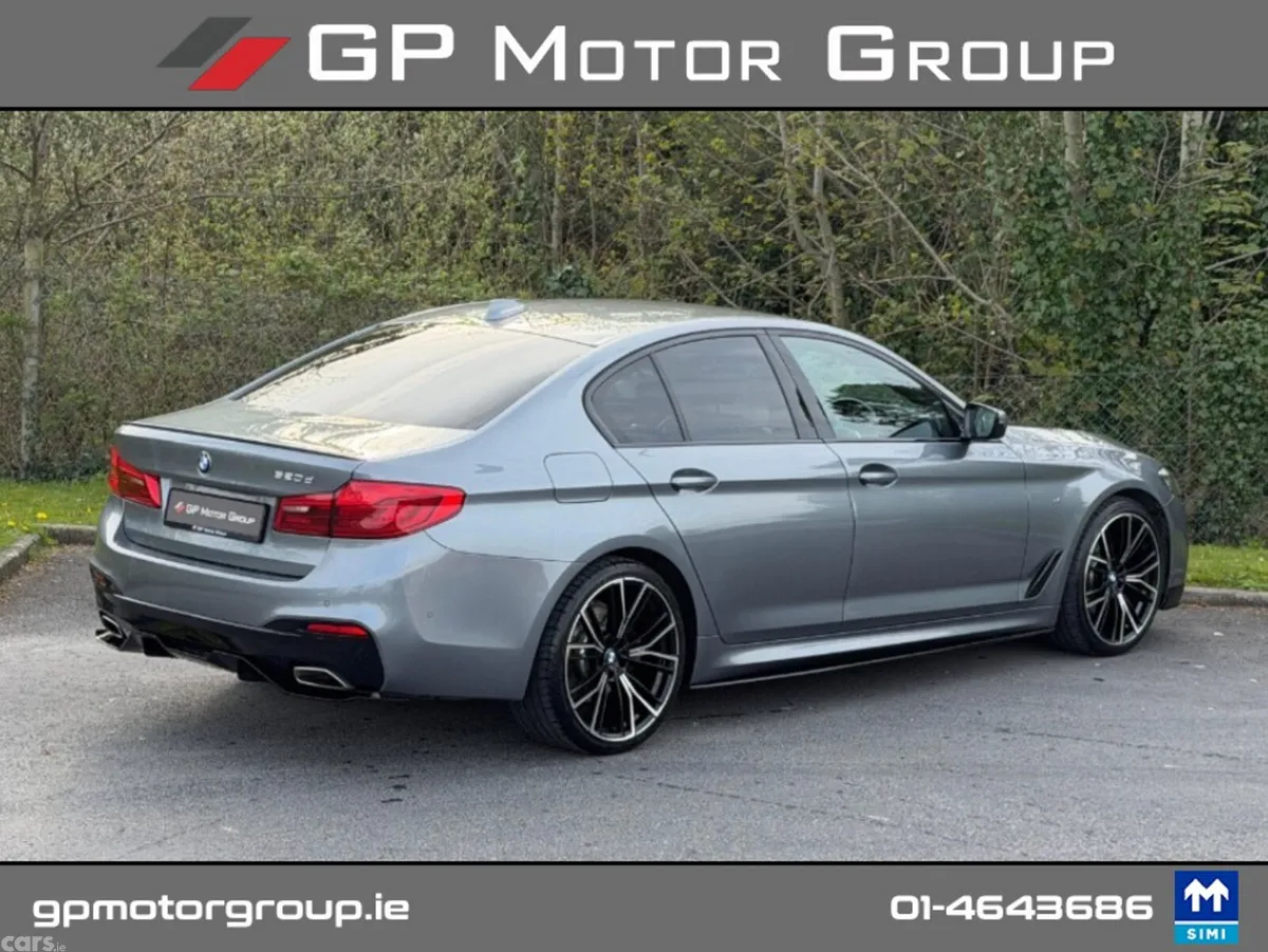 BMW 5-Series Saloon, Diesel, 2018, Blue