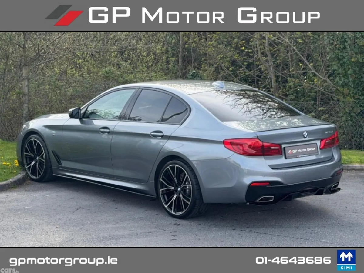 BMW 5-Series Saloon, Diesel, 2018, Blue