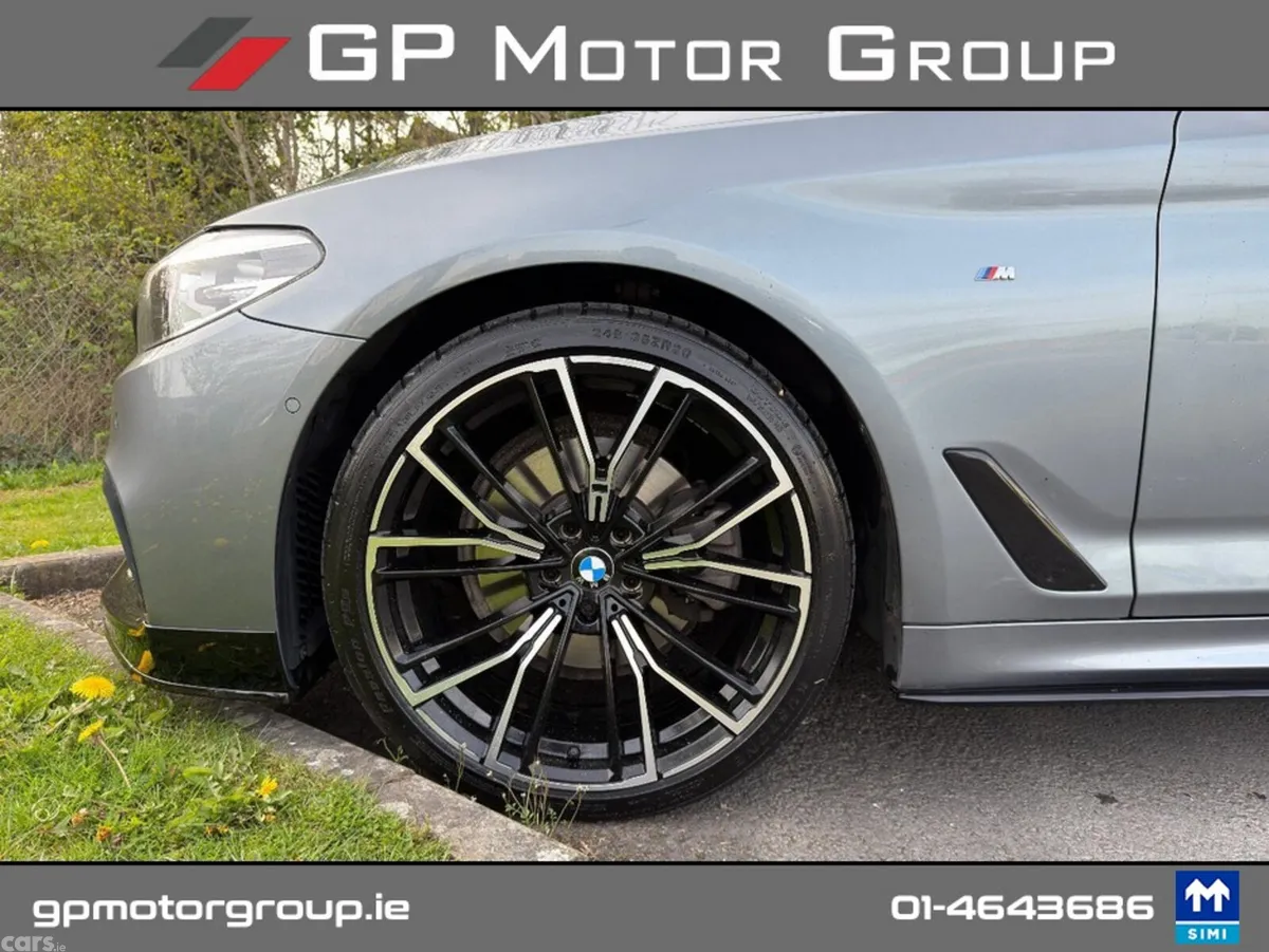 BMW 5-Series Saloon, Diesel, 2018, Blue