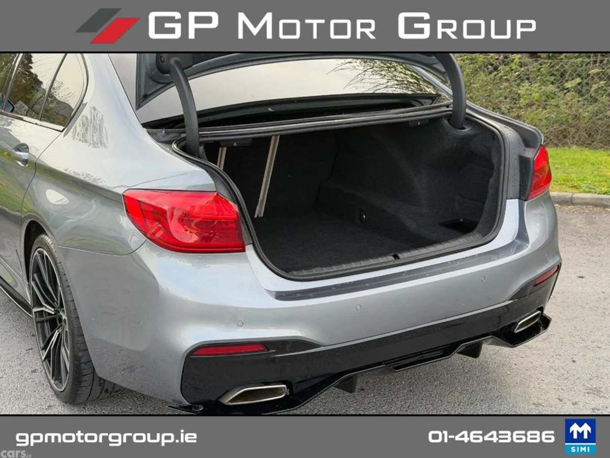 BMW 5-Series Saloon, Diesel, 2018, Blue