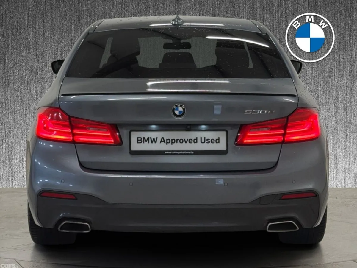 BMW 5-Series Saloon, Petrol Plug-in Hybrid, 2019, Grey