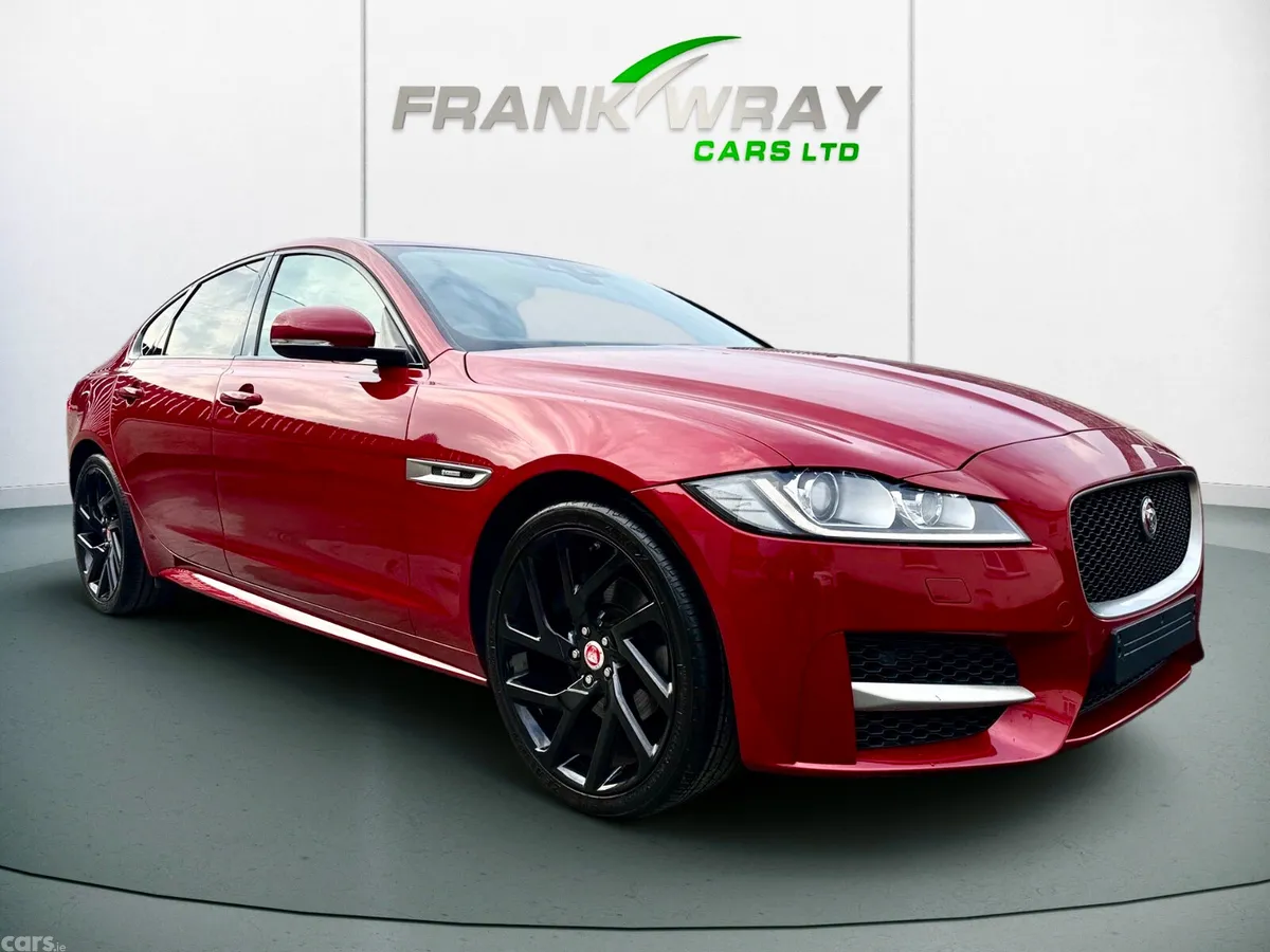 Jaguar XF Saloon, Diesel, 2018, Red
