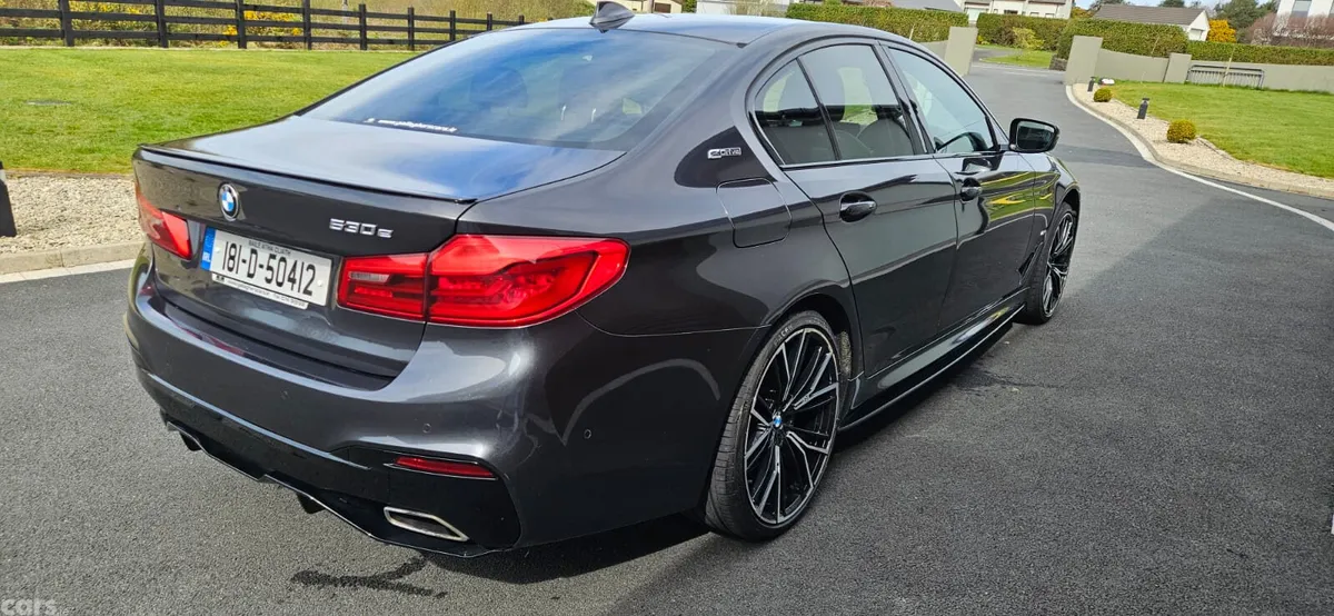 BMW 5-Series Saloon, Petrol Plug-in Hybrid, 2018, Grey