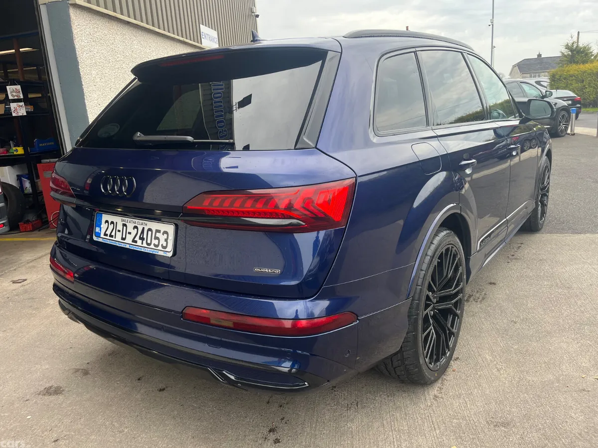 Audi Q7 SUV, Petrol Plug-in Hybrid, 2022, Blue