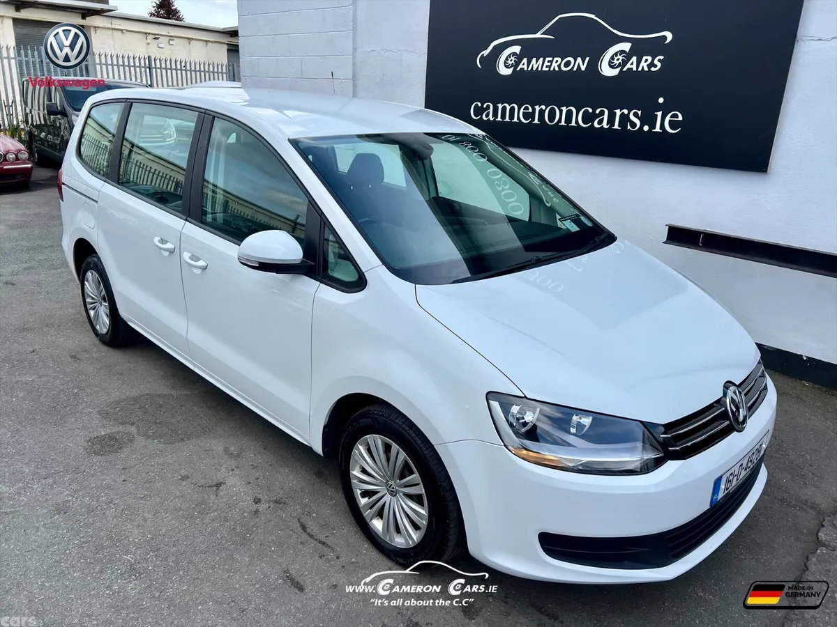Volkswagen Sharan MPV, Diesel, 2016, White