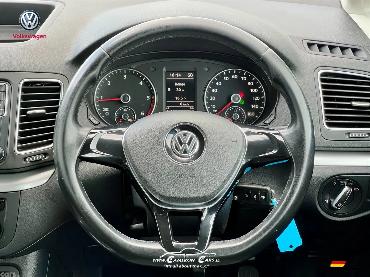 Volkswagen Sharan MPV, Diesel, 2016, White