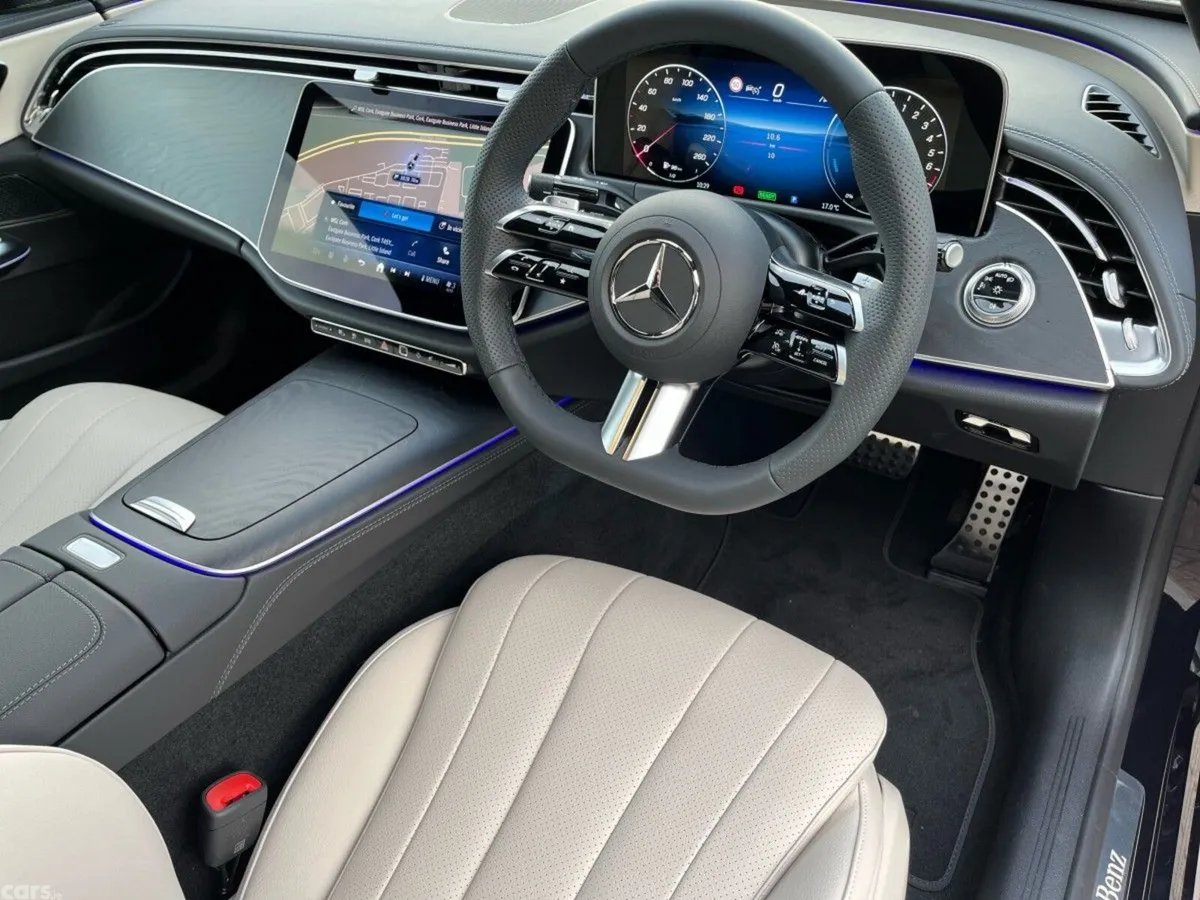 Mercedes-Benz E-Class Saloon, Petrol Hybrid, 2026, Blue