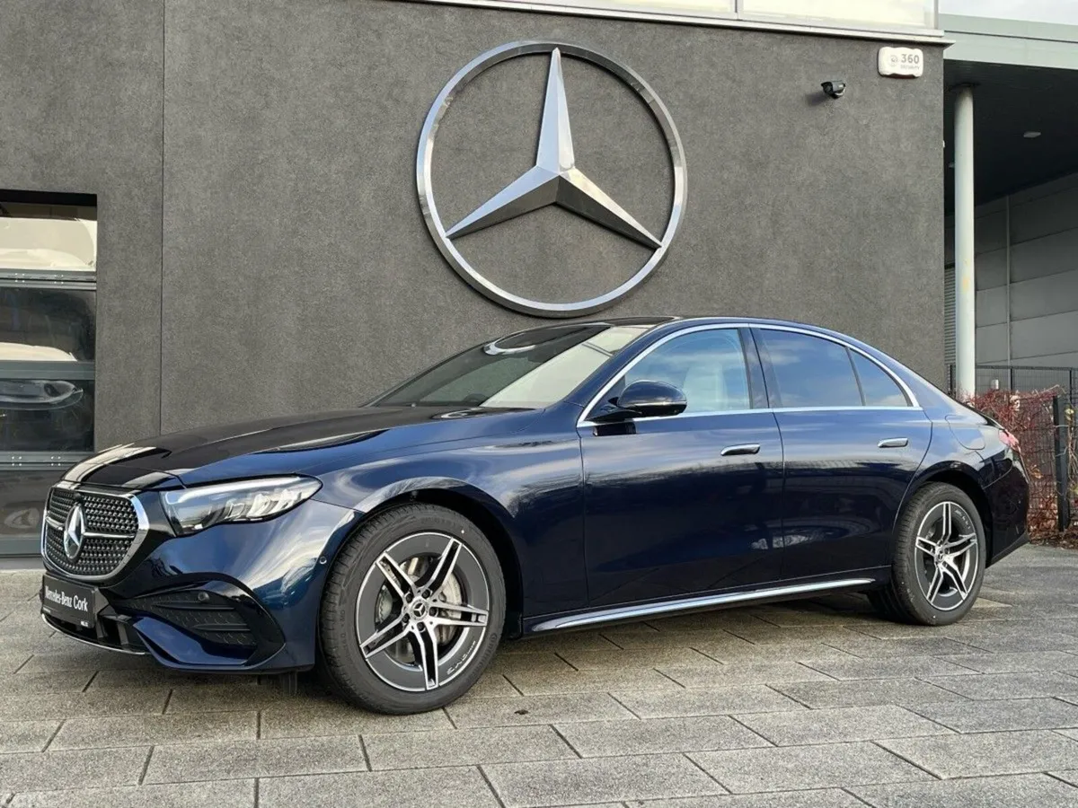 Mercedes-Benz E-Class Saloon, Petrol Hybrid, 2026, Blue