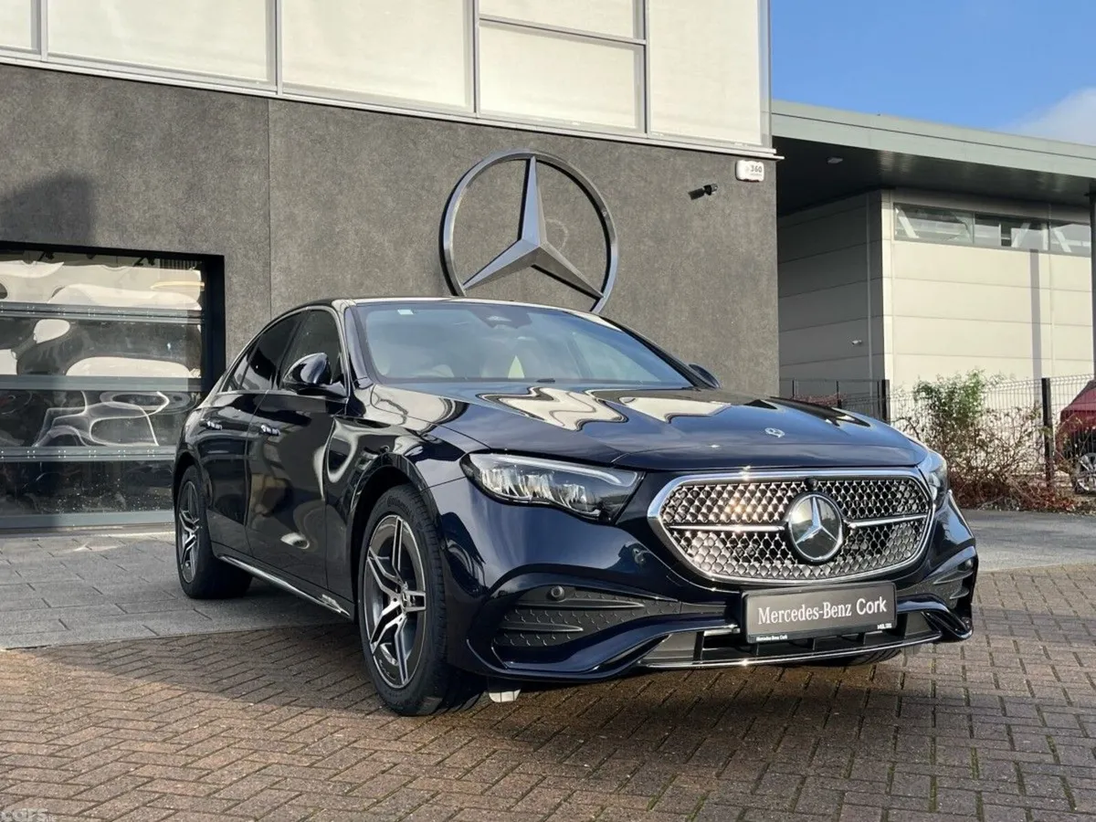 Mercedes-Benz E-Class Saloon, Petrol Hybrid, 2026, Blue