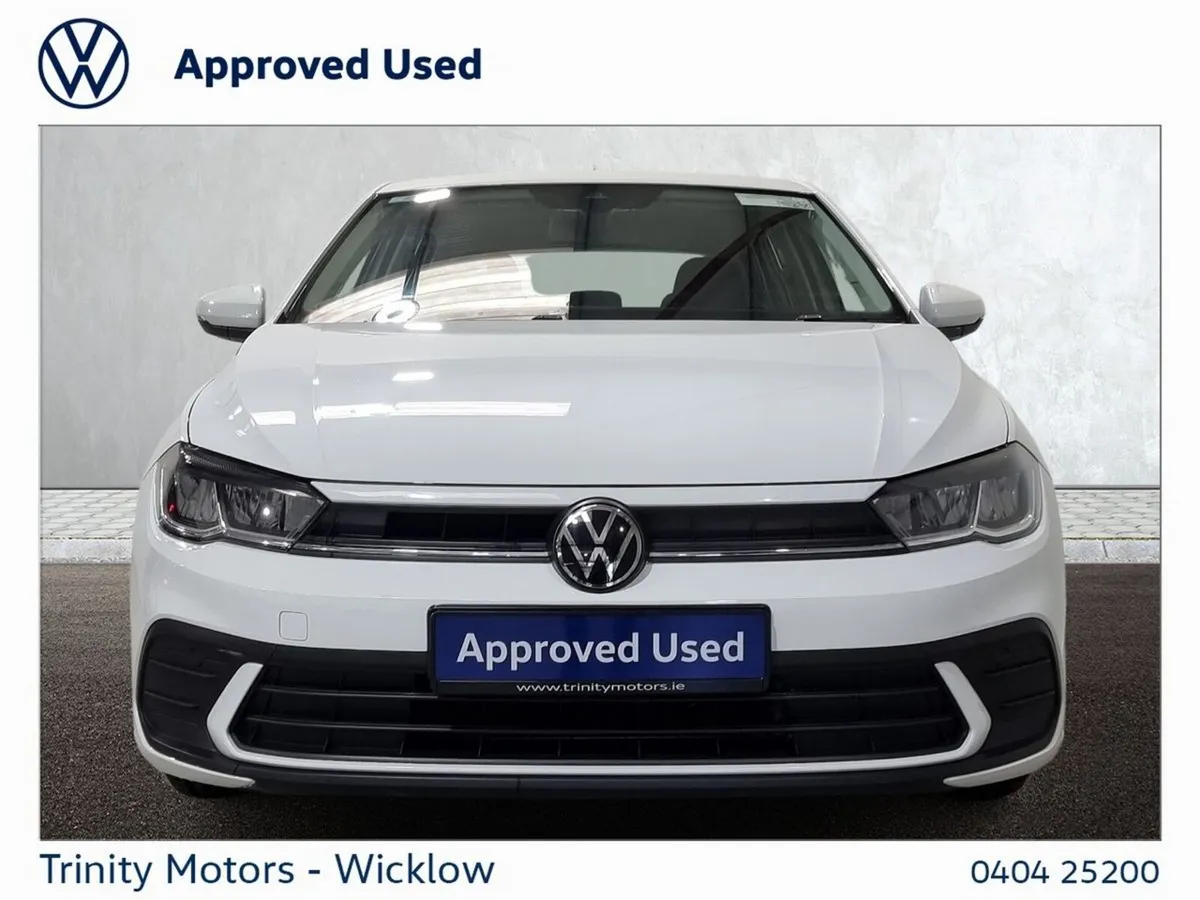 Volkswagen Polo Hatchback, Petrol, 2022, White