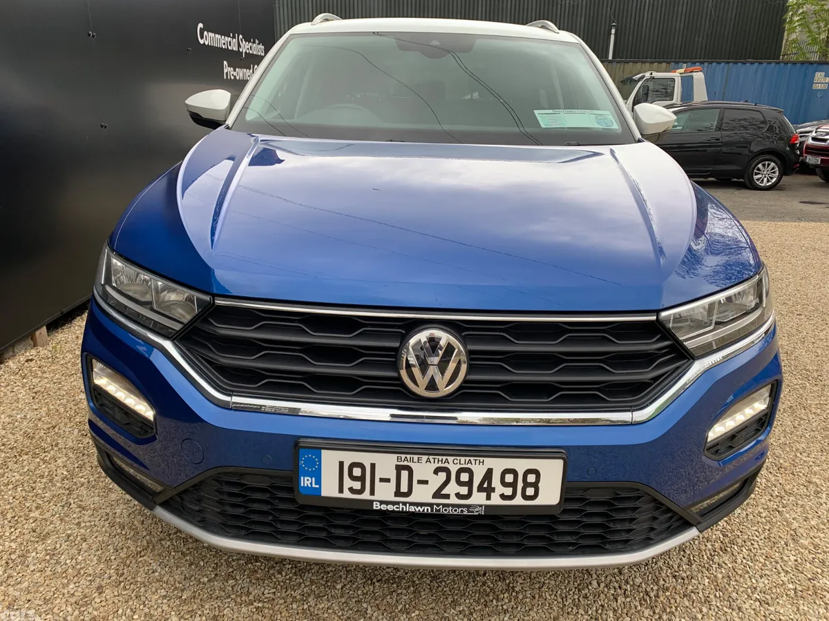 Volkswagen T-Roc SUV, Petrol, 2019, Blue