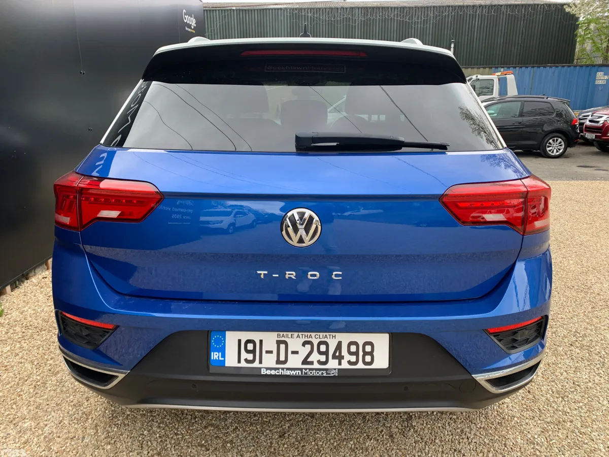 Volkswagen T-Roc SUV, Petrol, 2019, Blue