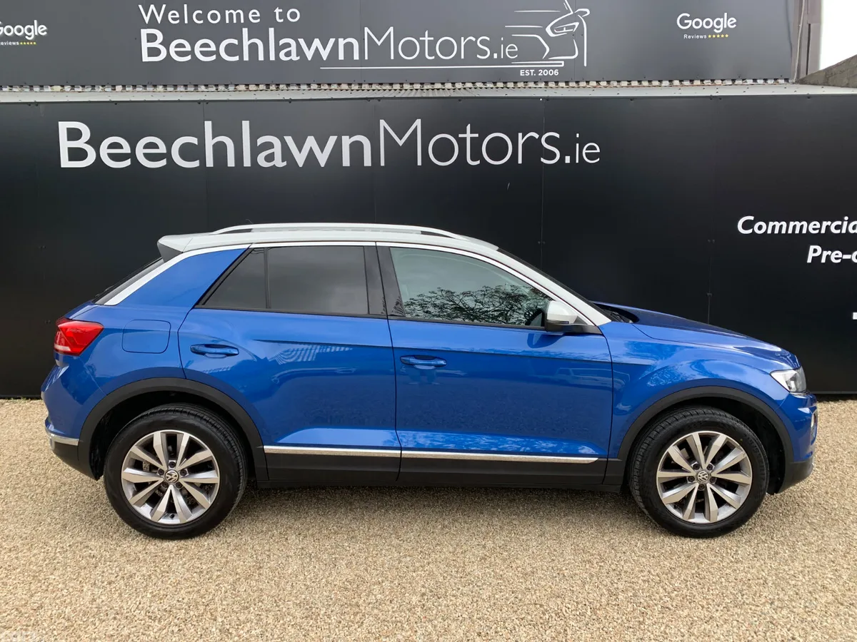 Volkswagen T-Roc SUV, Petrol, 2019, Blue