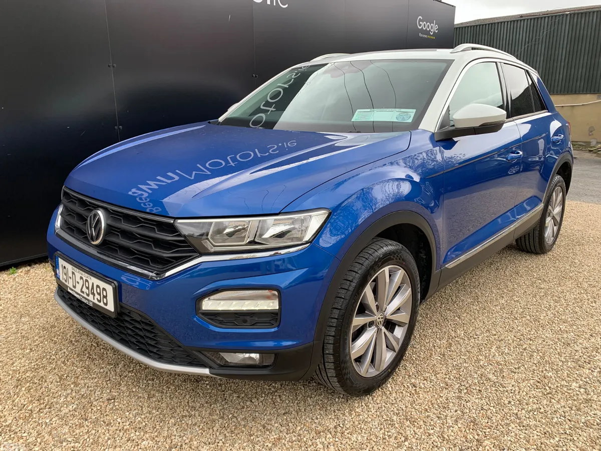 Volkswagen T-Roc SUV, Petrol, 2019, Blue