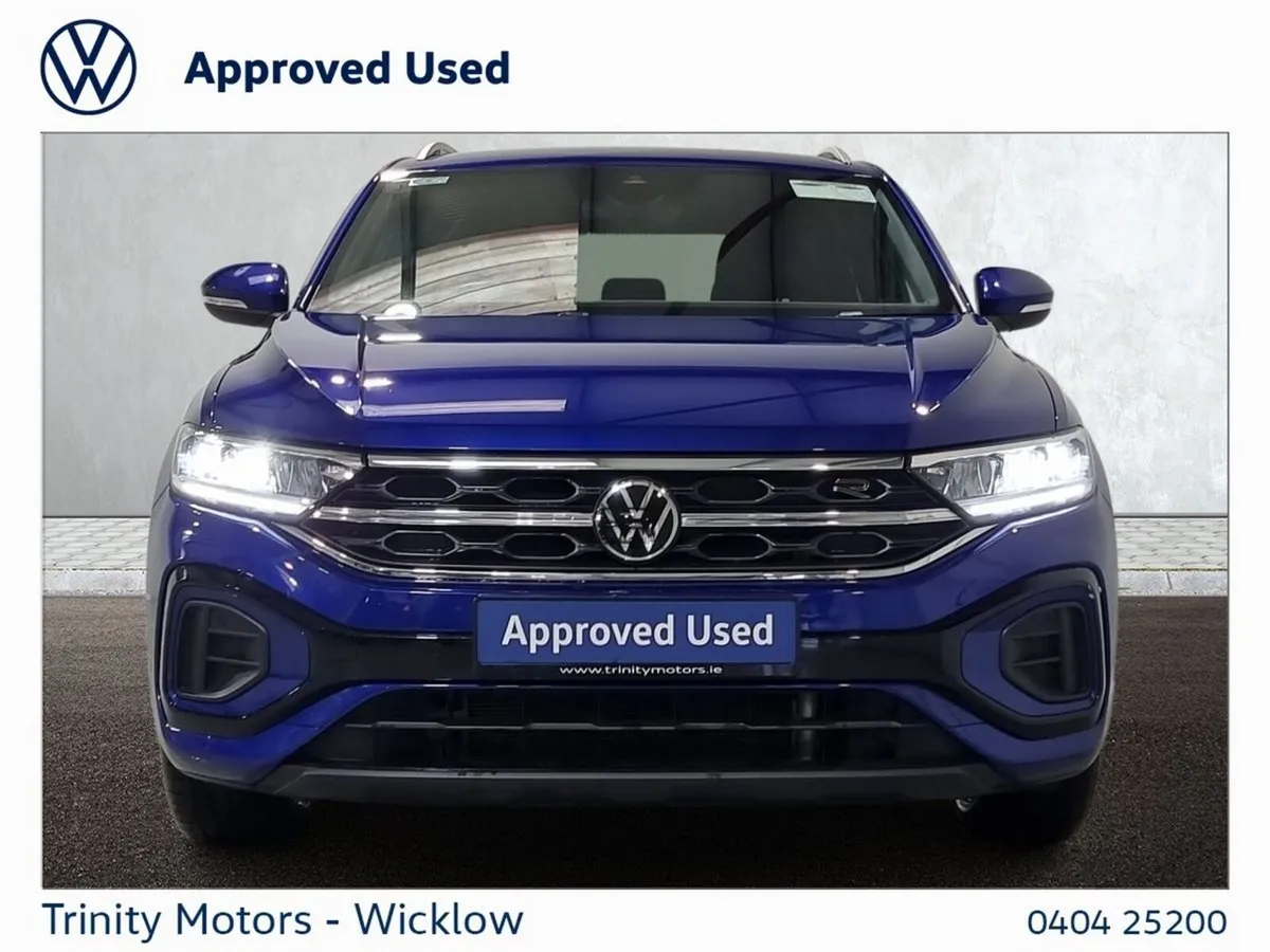 Volkswagen T-Roc SUV, Petrol, 2023, Blue