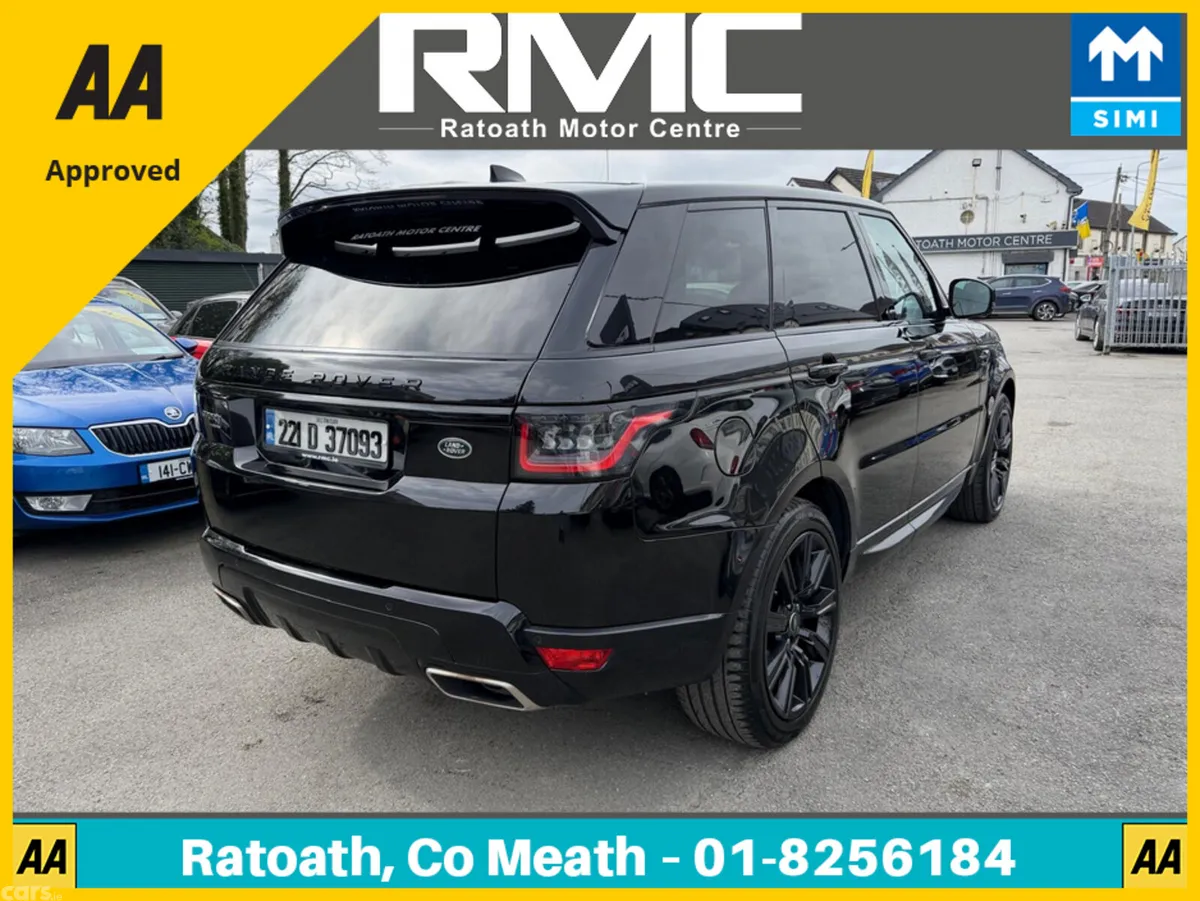 Land Rover Range Rover Sport SUV, Petrol Plug-in Hybrid, 2022, Black