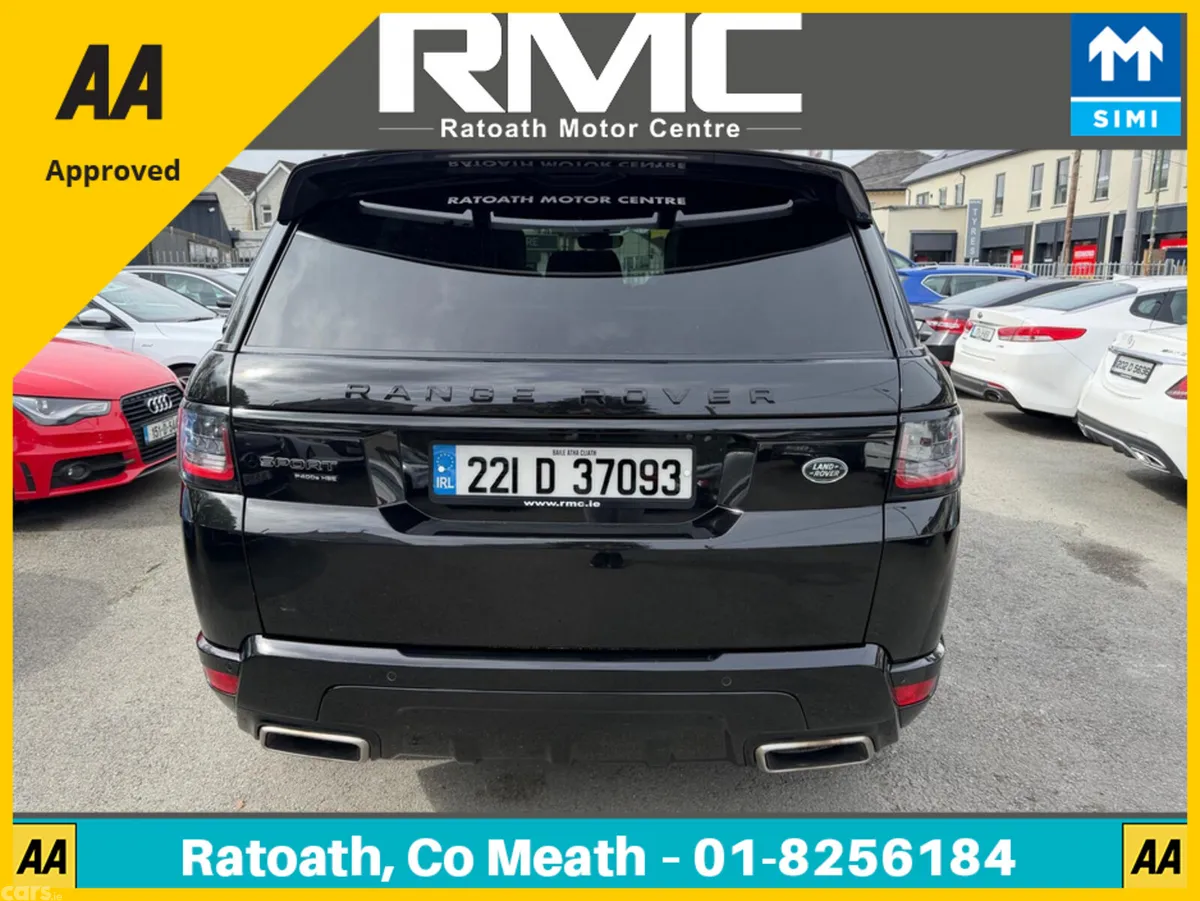 Land Rover Range Rover Sport SUV, Petrol Plug-in Hybrid, 2022, Black