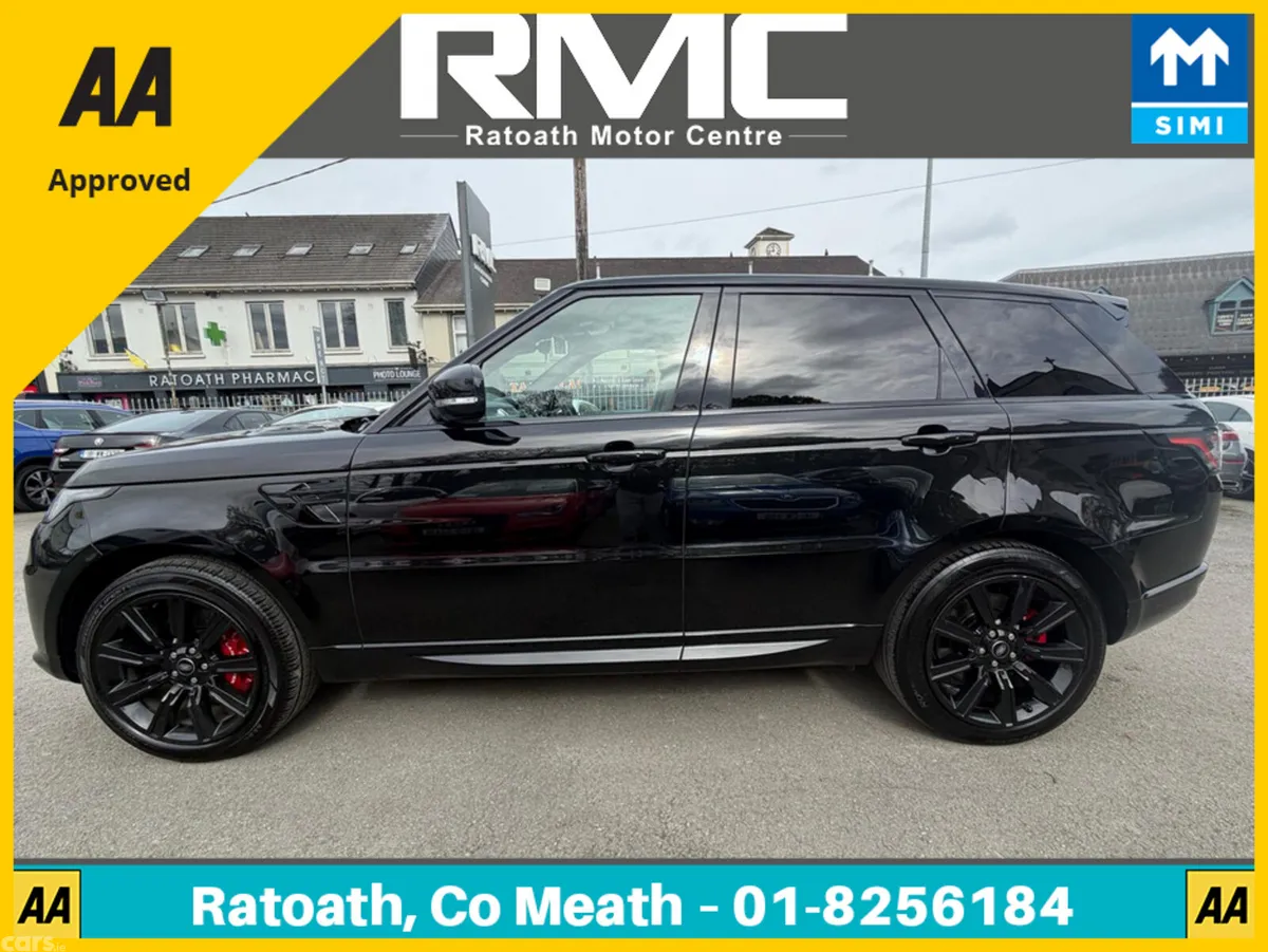 Land Rover Range Rover Sport SUV, Petrol Plug-in Hybrid, 2022, Black