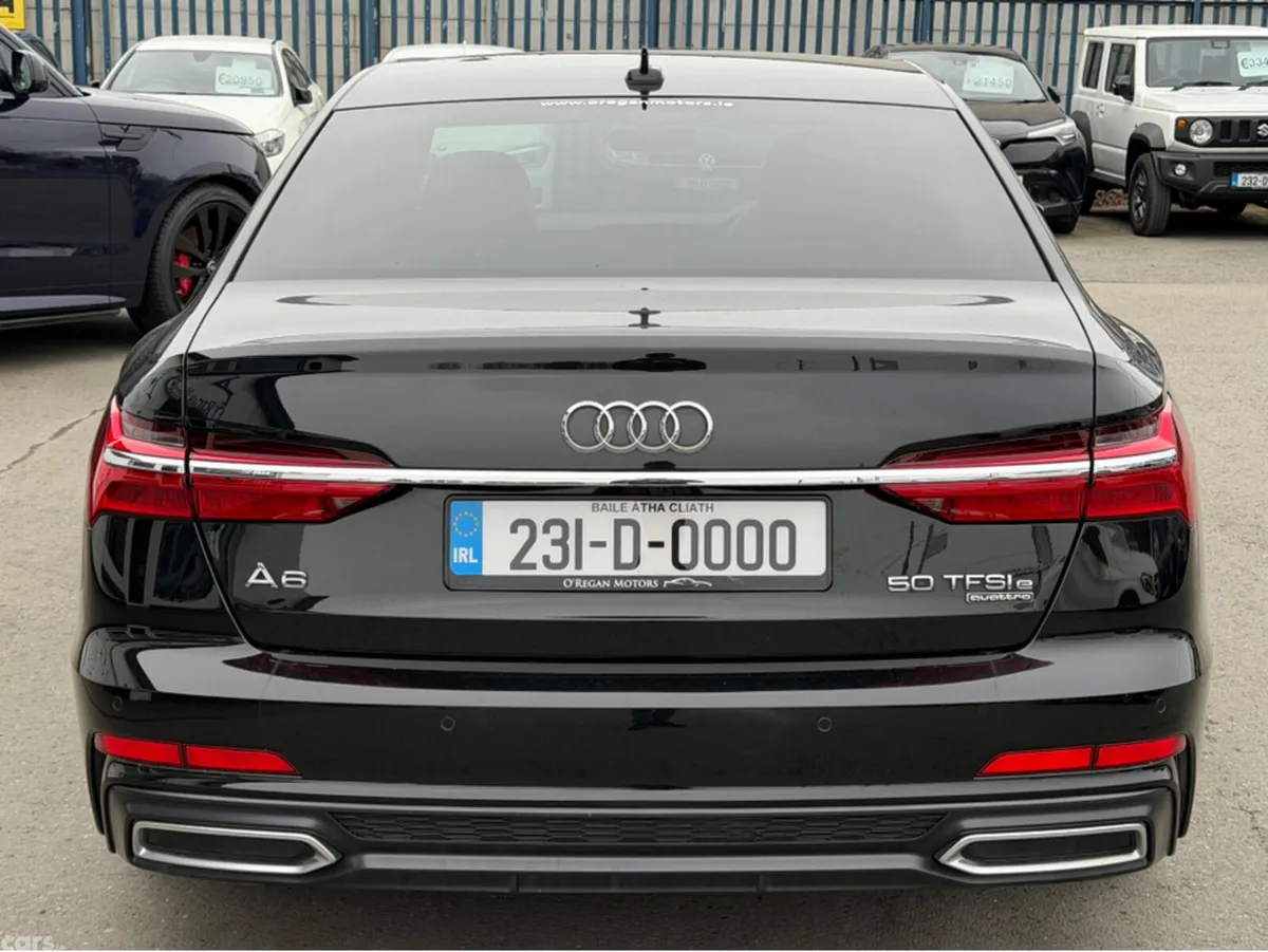 Audi A6 Saloon, Petrol Plug-in Hybrid, 2023, Black