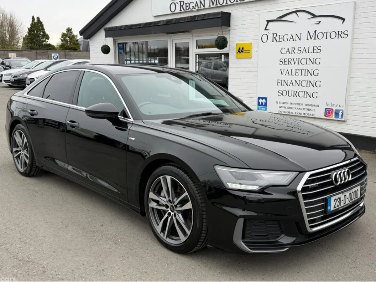 Audi A6 Saloon, Petrol Plug-in Hybrid, 2023, Black