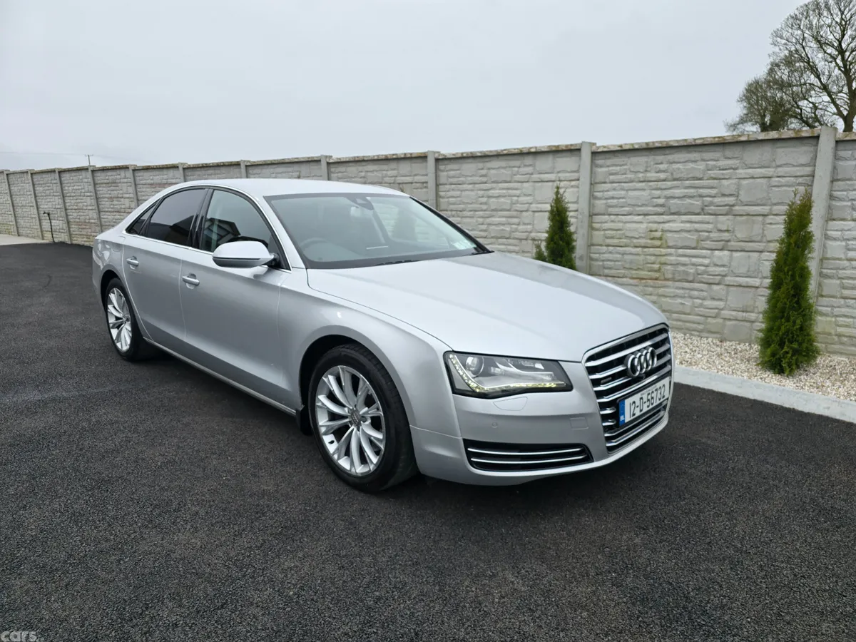 Audi A8 Saloon, Diesel, 2012, Silver