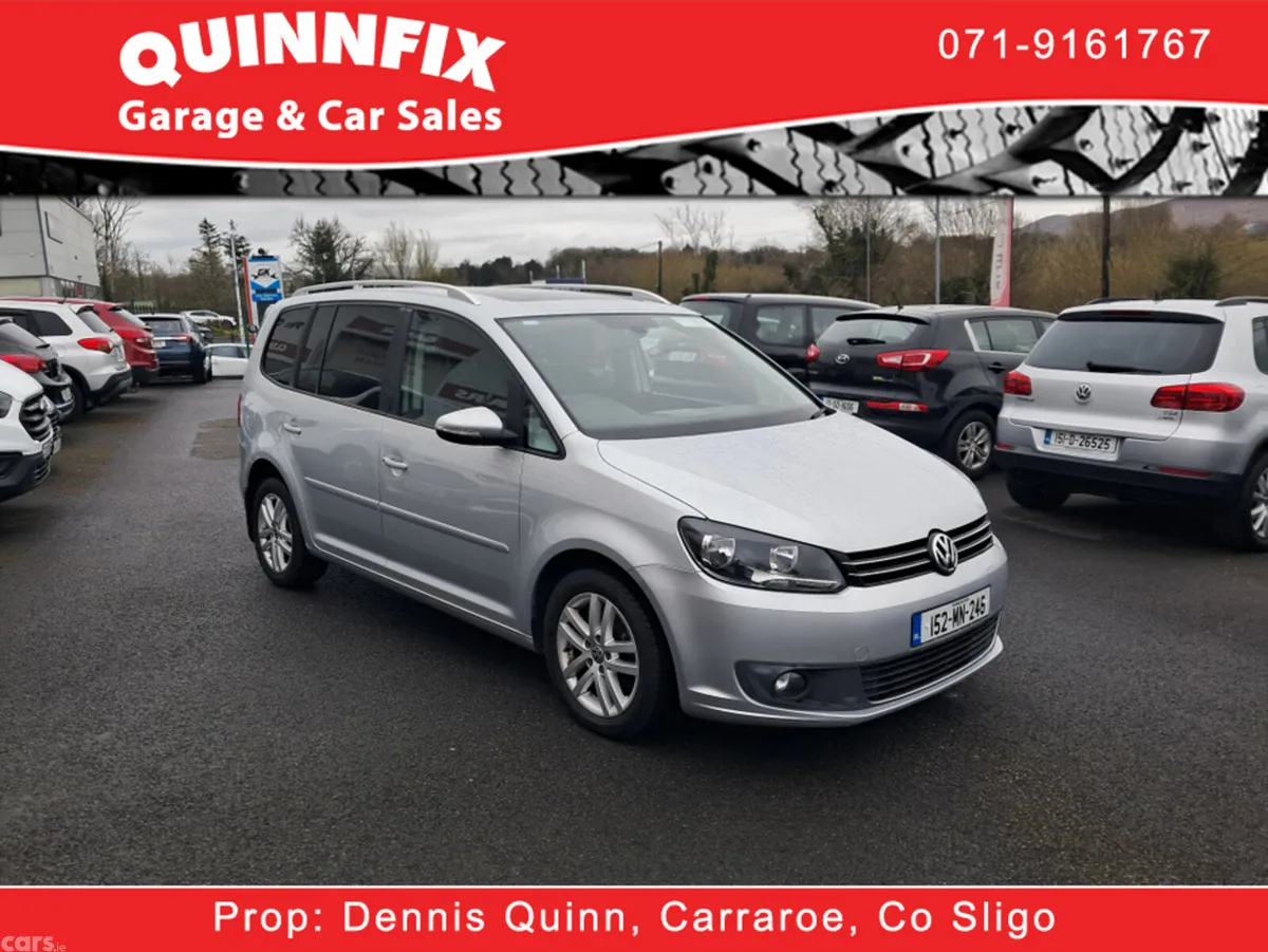 Volkswagen Touran MPV, Diesel, 2015, Silver