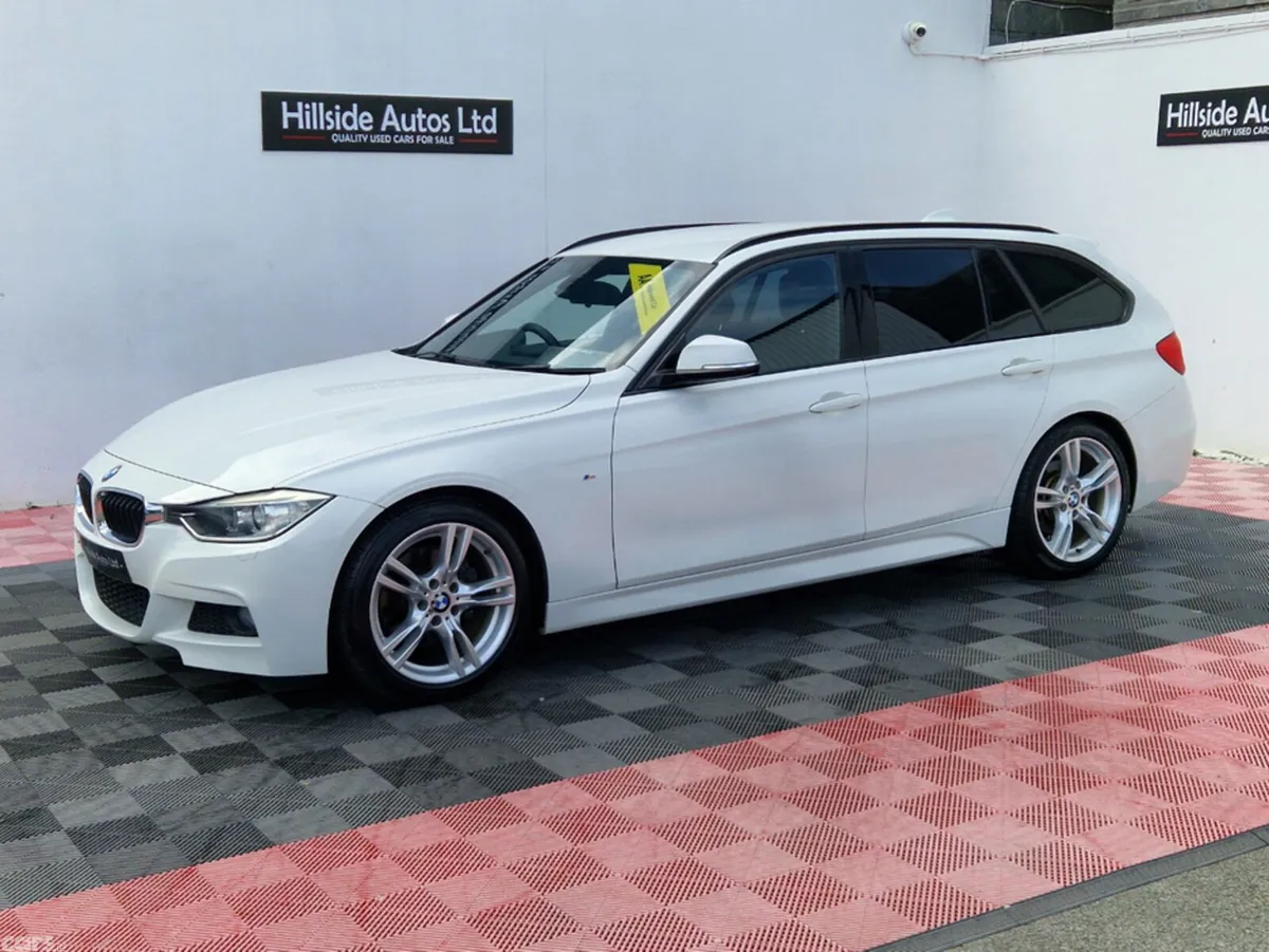 BMW 3-Series Estate, Diesel, 2014, White