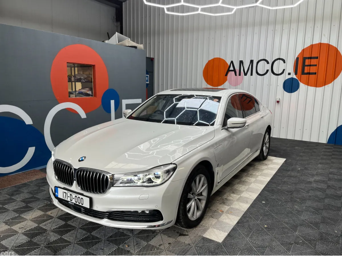 BMW 7-Series Saloon, Petrol Plug-in Hybrid, 2017, White
