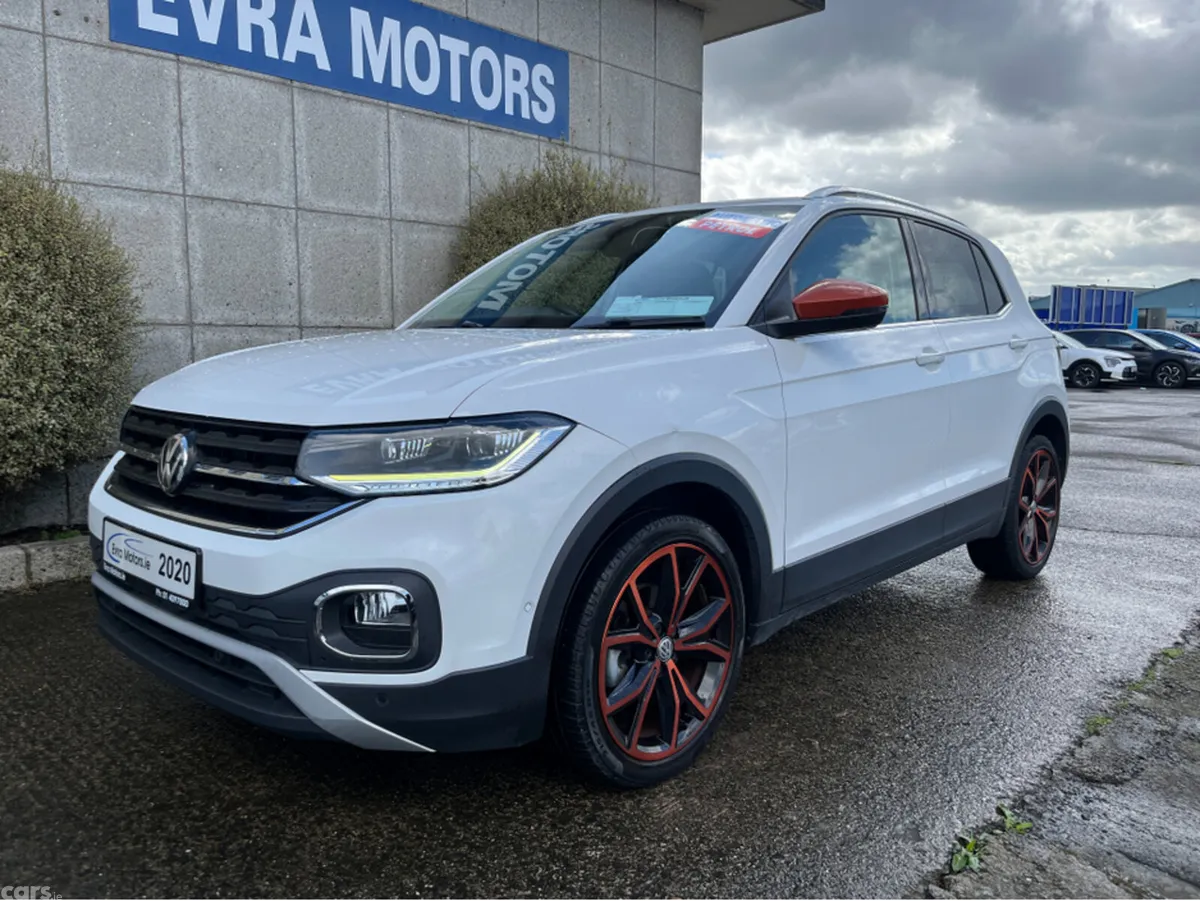 Volkswagen T-Cross SUV, Petrol, 2020, White