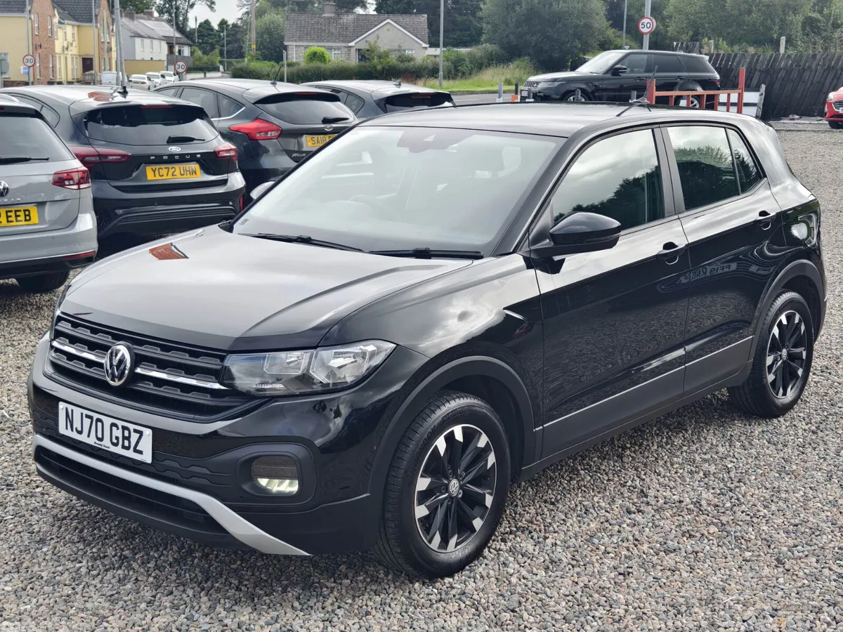 Volkswagen T-Cross SUV, Petrol, 2020, Black