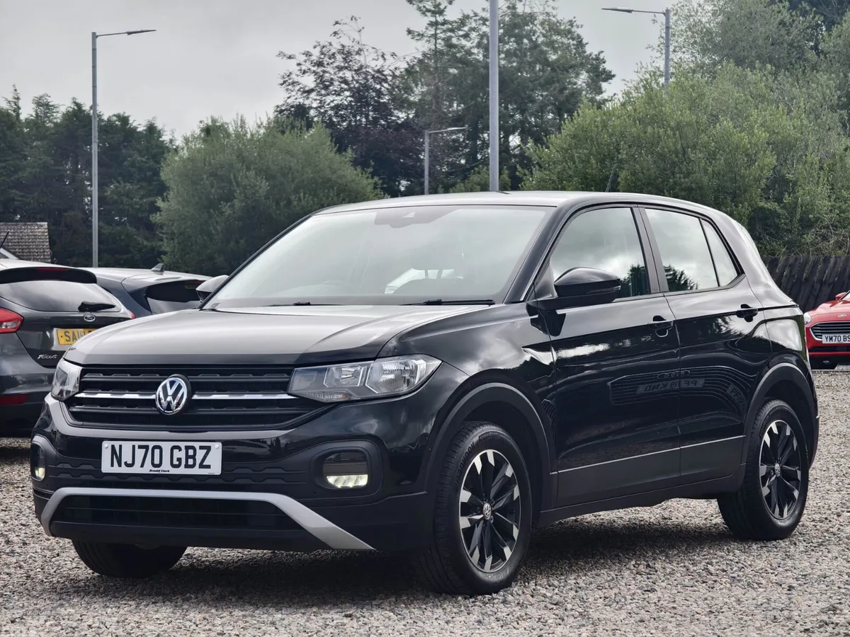 Volkswagen T-Cross SUV, Petrol, 2020, Black