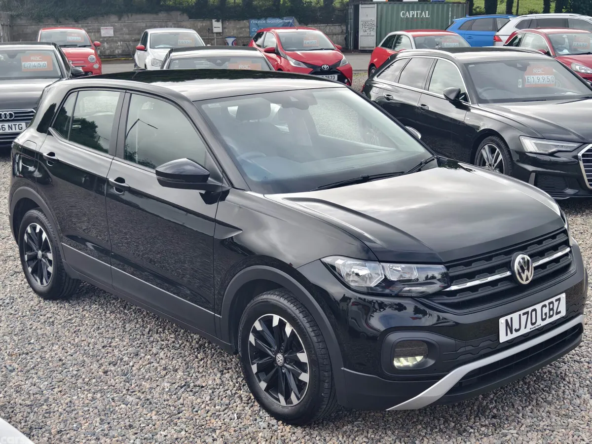 Volkswagen T-Cross SUV, Petrol, 2020, Black