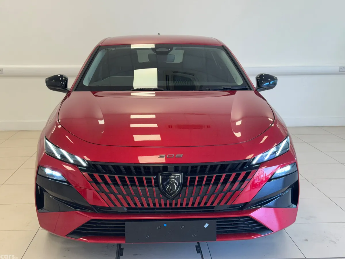 Peugeot 308 Hatchback, Petrol Hybrid, 2026, Red