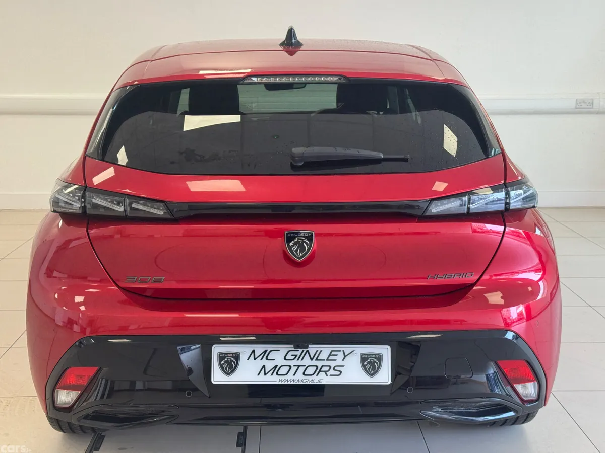Peugeot 308 Hatchback, Petrol Hybrid, 2026, Red
