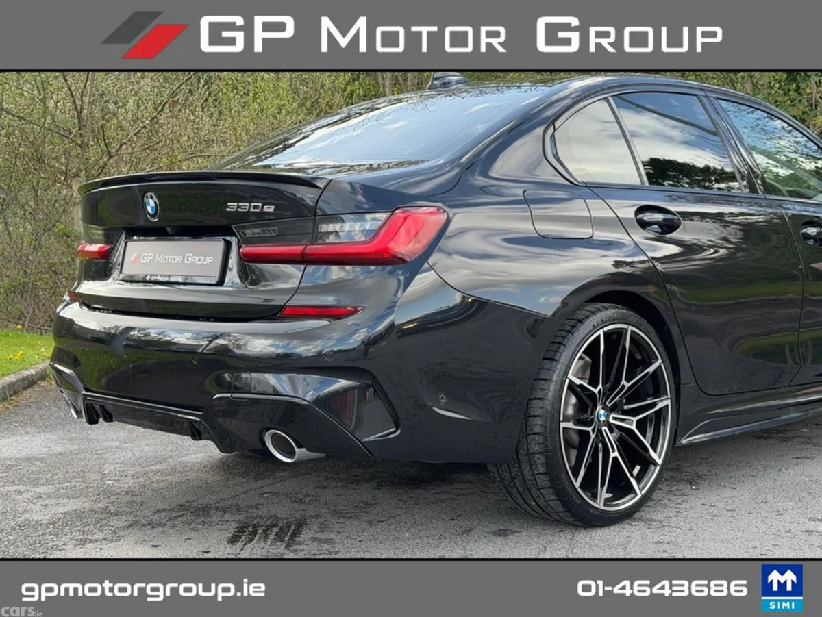 BMW 3-Series Saloon, Petrol Plug-in Hybrid, 2021, Black