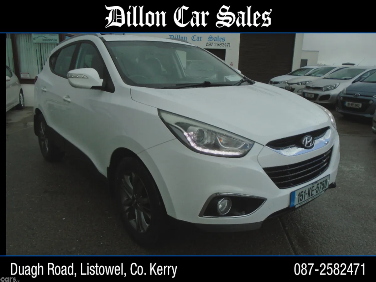 Hyundai ix35 SUV, Diesel, 2015, White
