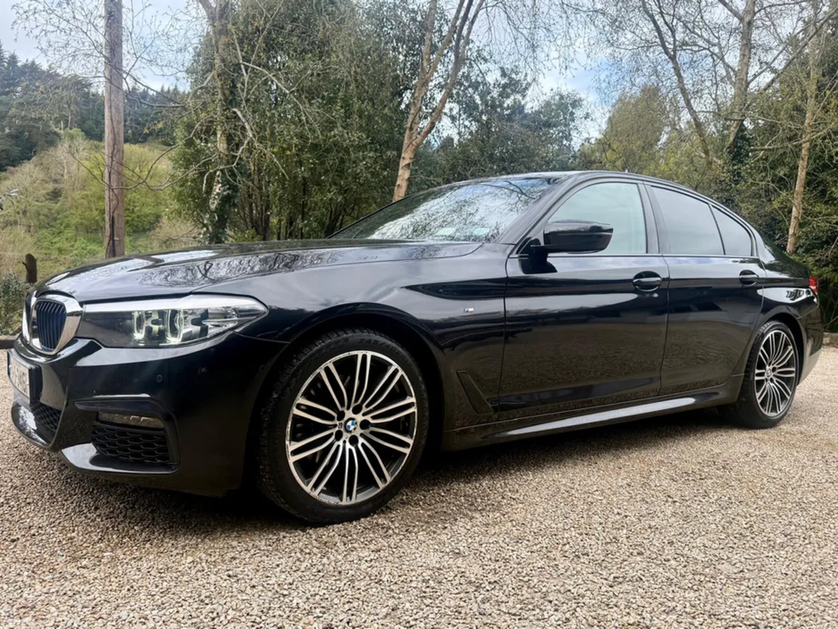 BMW 5-Series Saloon, Diesel, 2019, Black