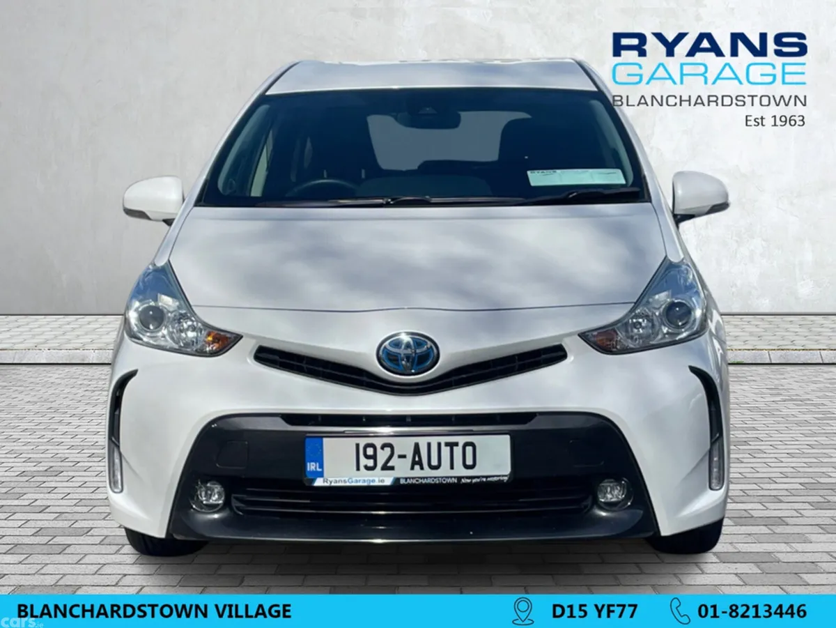 Toyota Prius MPV, Petrol Hybrid, 2019, White