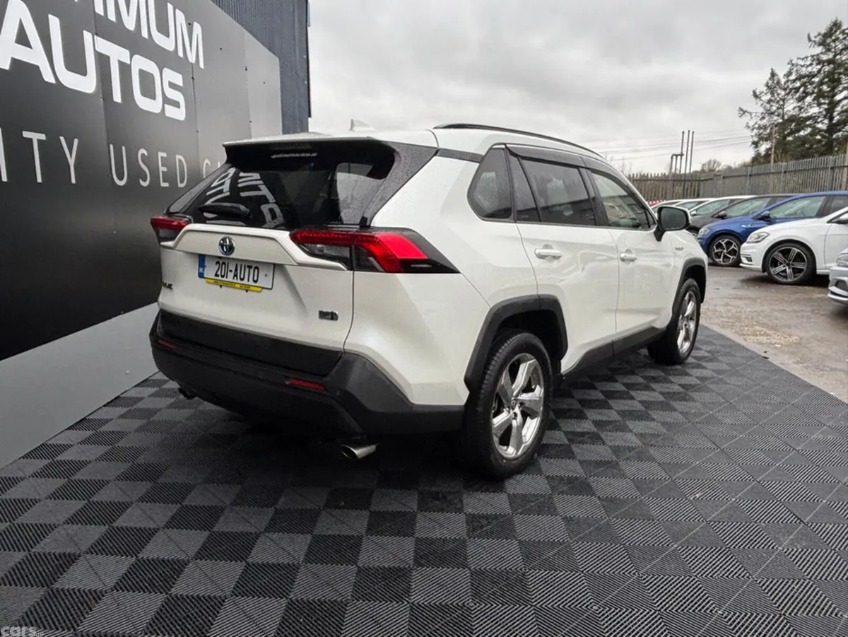 Toyota RAV4 Hatchback, Petrol Hybrid, 2020, White