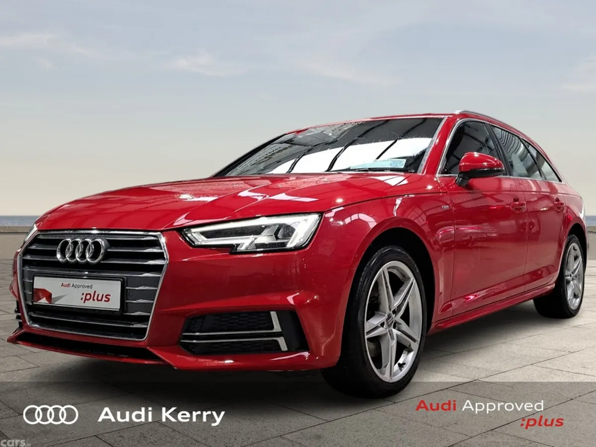 Audi A4 Estate, Diesel, 2017, Red