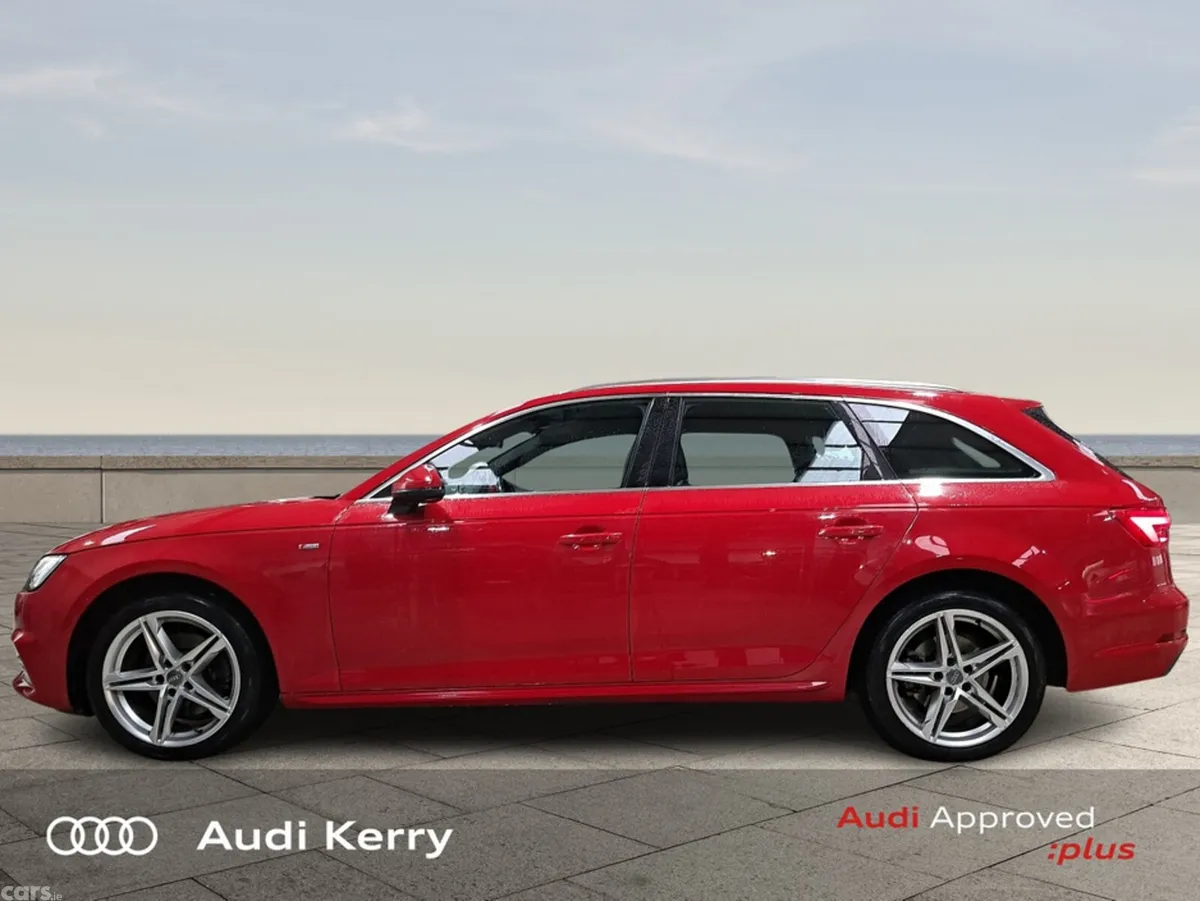 Audi A4 Estate, Diesel, 2017, Red