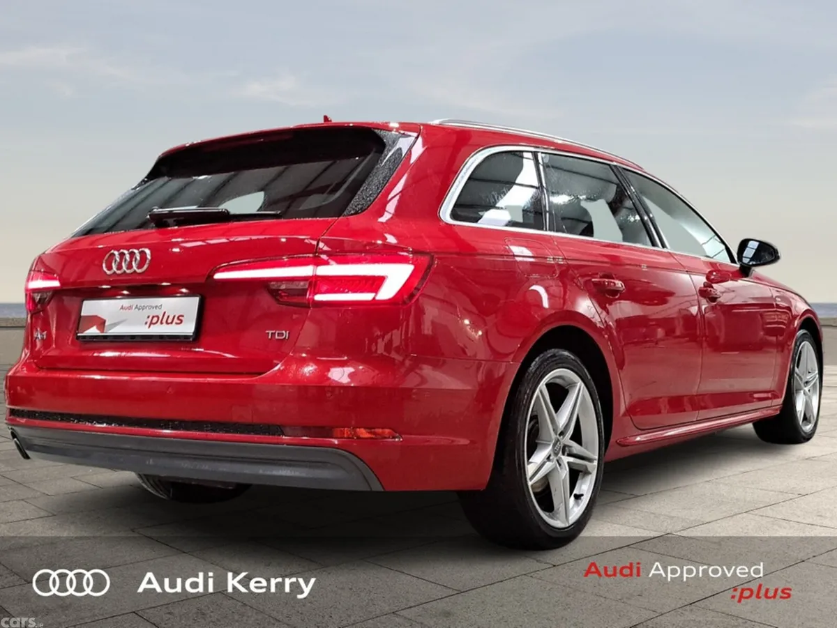 Audi A4 Estate, Diesel, 2017, Red