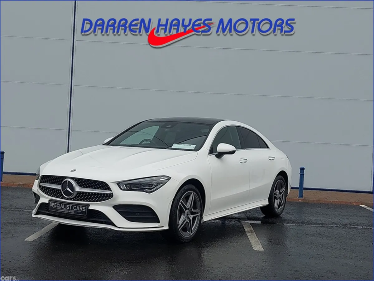 Mercedes-Benz CLA Coupe, Petrol Hybrid, 2022, White