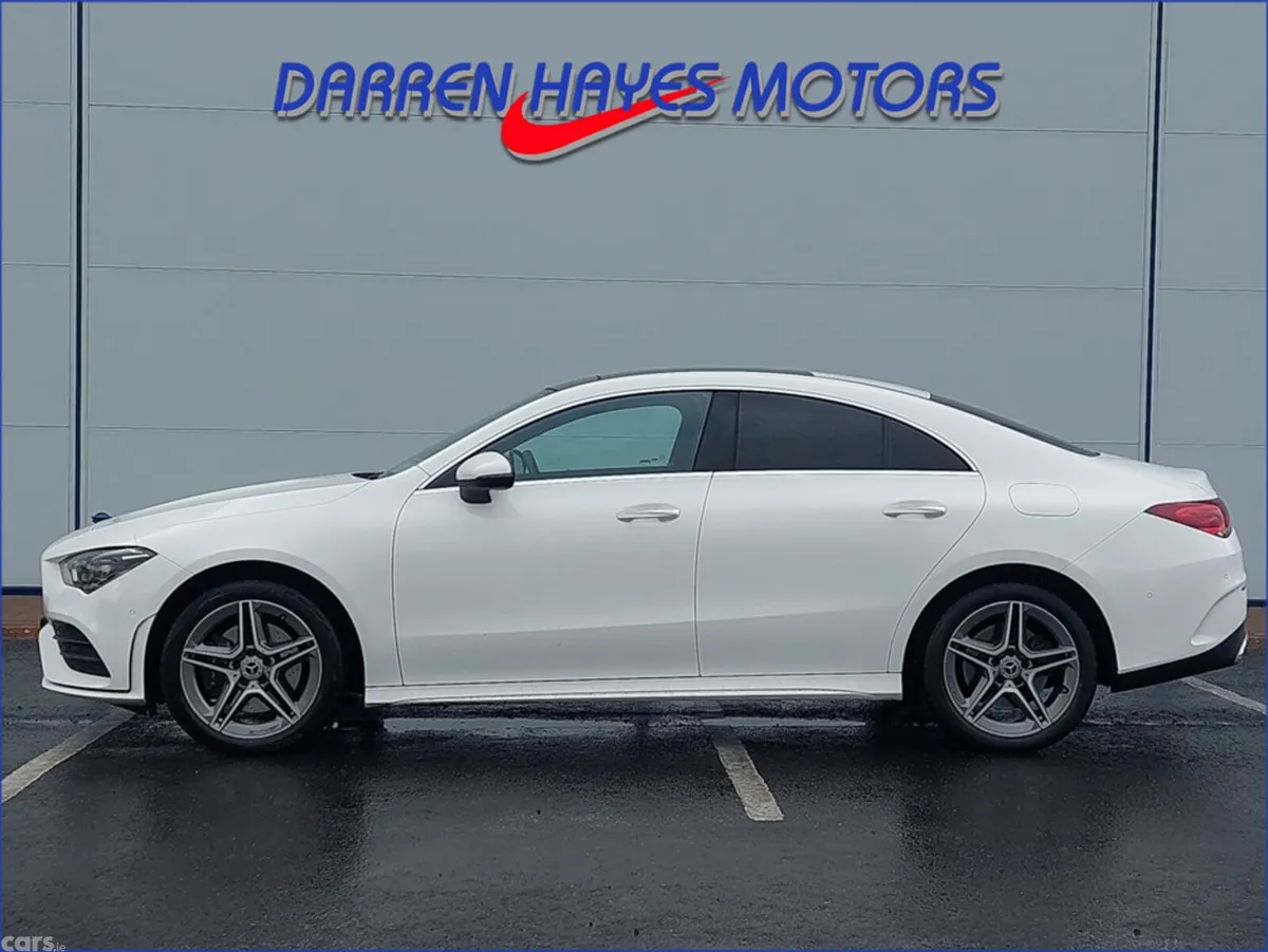 Mercedes-Benz CLA Coupe, Petrol Hybrid, 2022, White