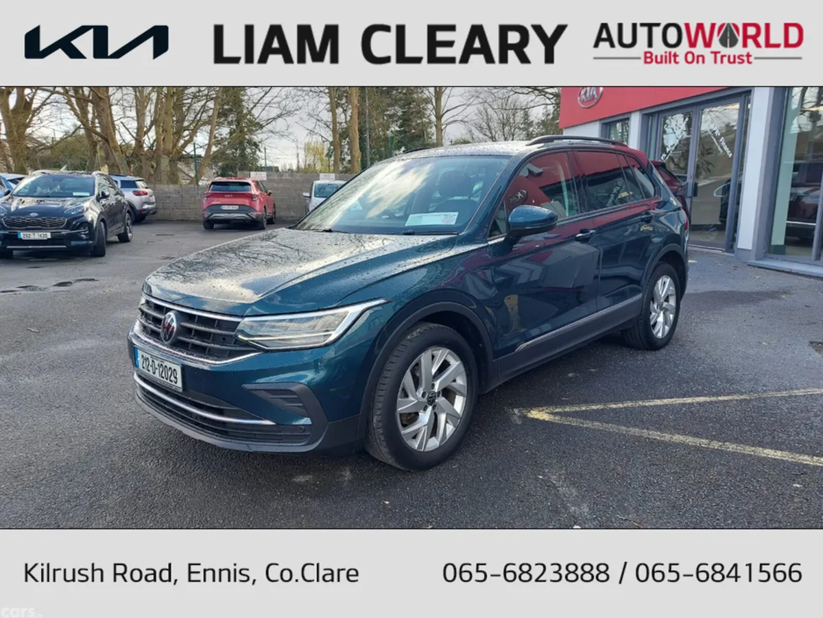 Volkswagen Tiguan Estate, Diesel, 2021, Blue